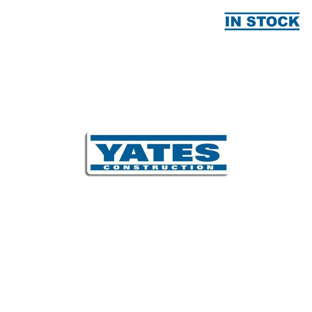 YATES Construction Stickers