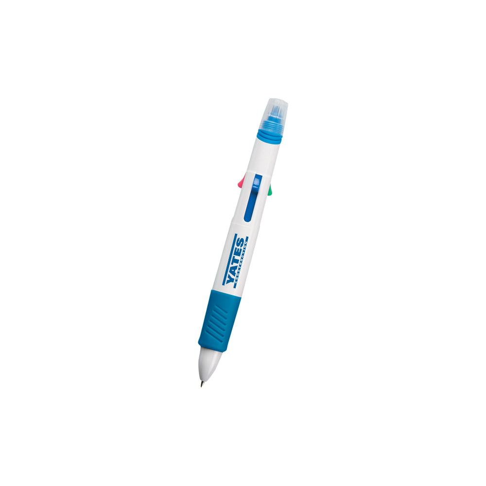 Quatro Pen With Highlighter