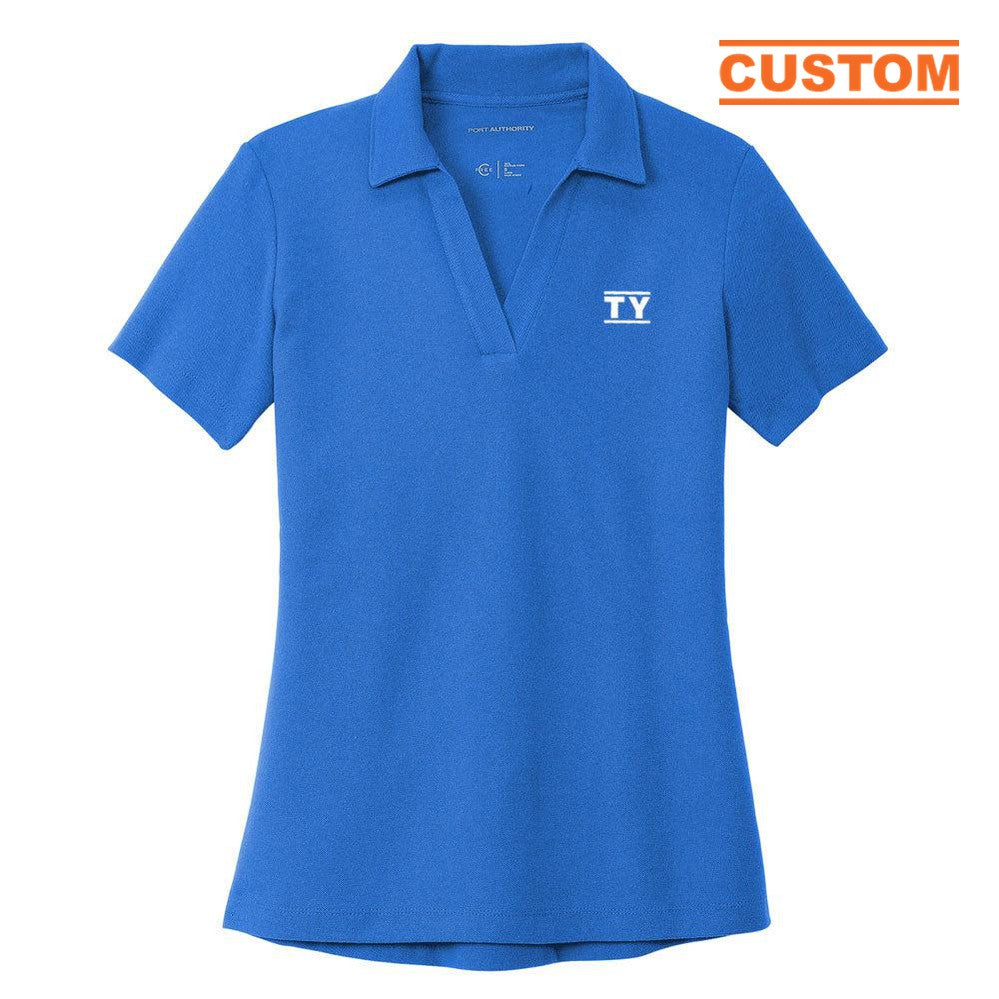 Turner-Yates Ladies C-FREE Cotton Blend Pique Polo
