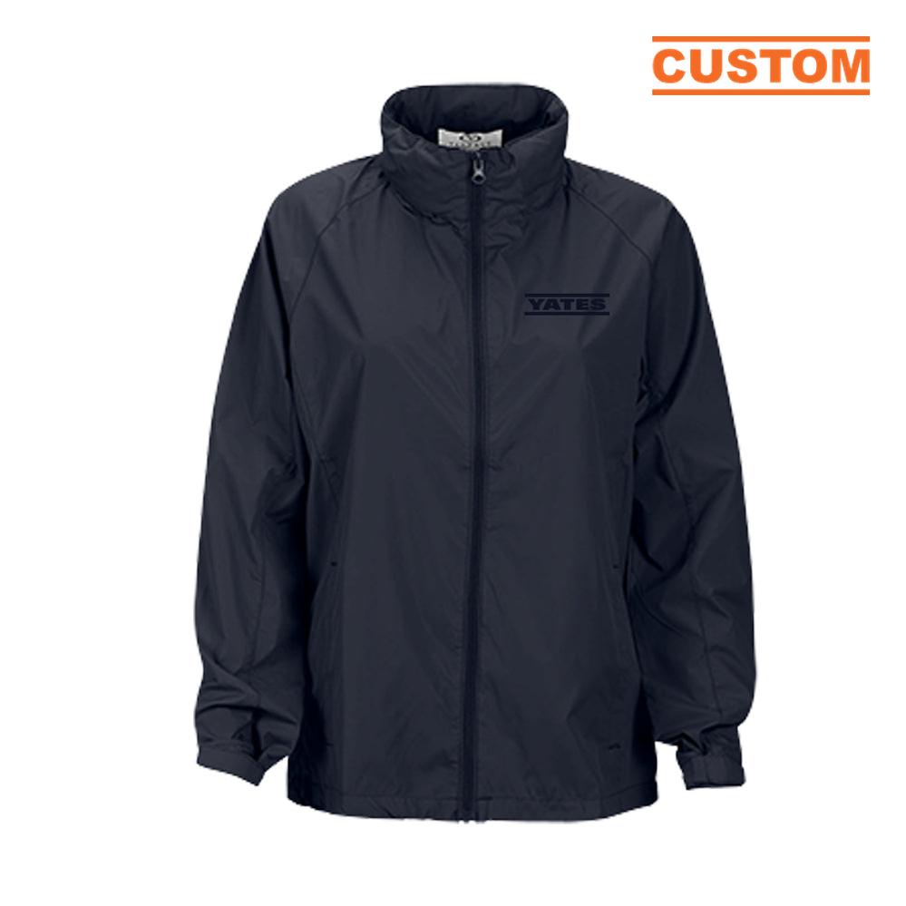 Yates Women's Full-Zip Lightweight Hooded Jacket