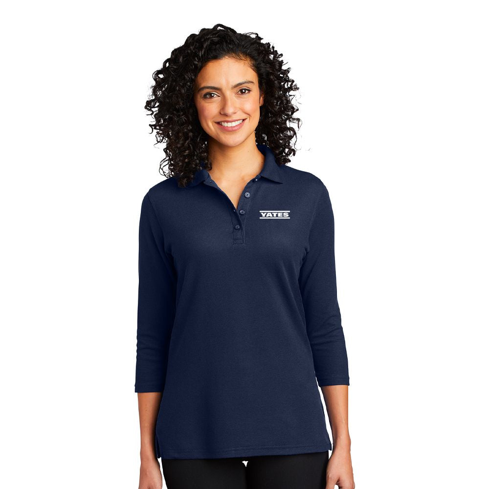 Yates Ladies Silk Touch Polo