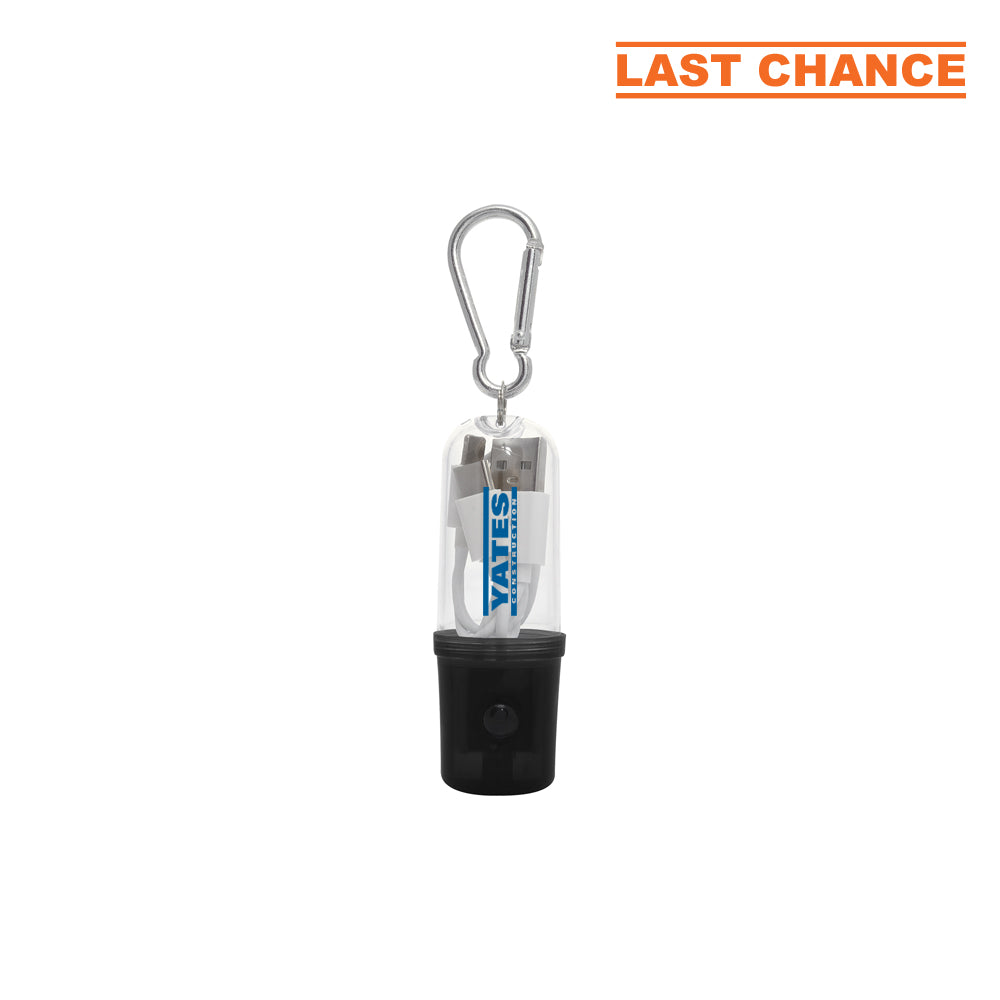 3-IN-1 Charging Cable with Flashlight Case