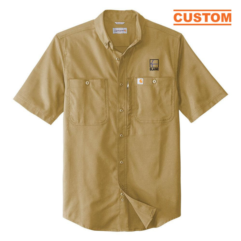 Blaine Carhartt Rugged Professional Series Short Sleeve Shirt