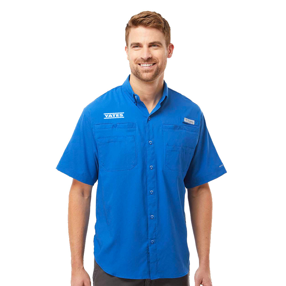 Yates Columbia PFG Tamiami II Short Sleeve Shirt