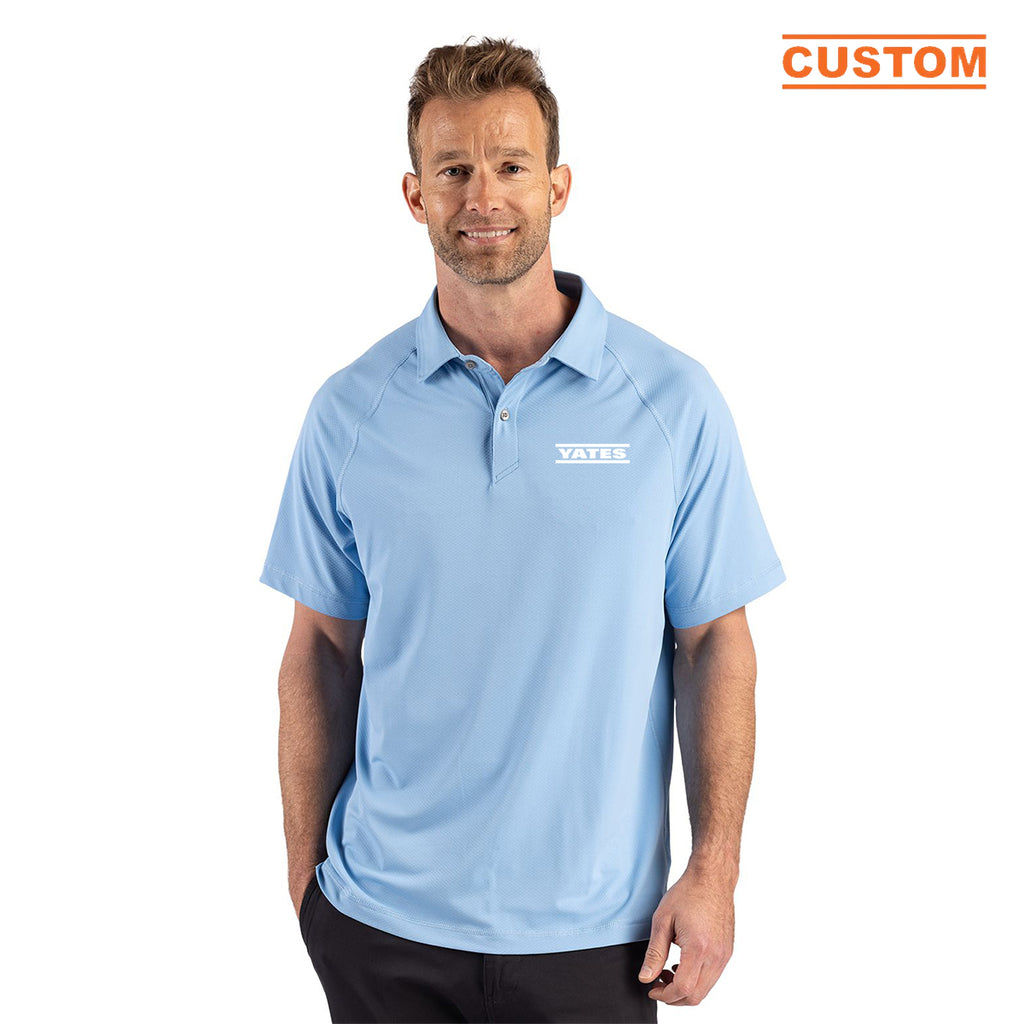 Cutter & Buck Prospect Recycled Featherlight Stretch Mens Sport Polo