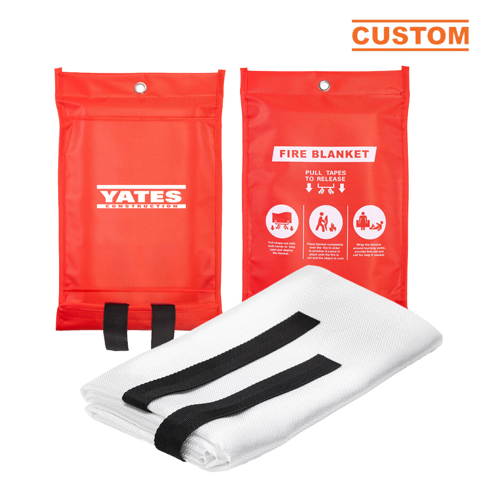 40" x 40" Fiberglass Emergency Fire Blanket