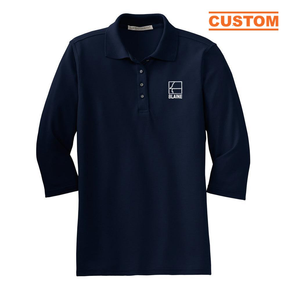 Blaine Ladies Silk Touch Polo