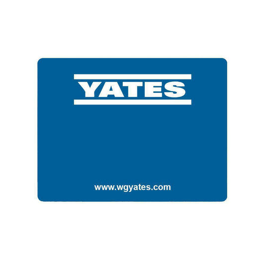 Yates 1/8" Fabric Surface Mouse Pad (6" x 8")