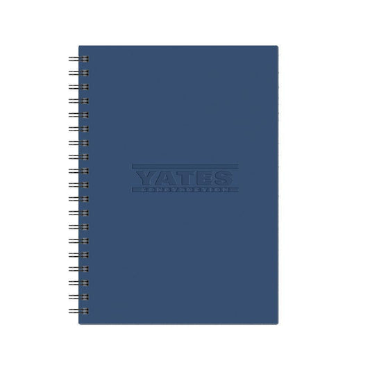 Yates Hard Cover Spiral Notebook