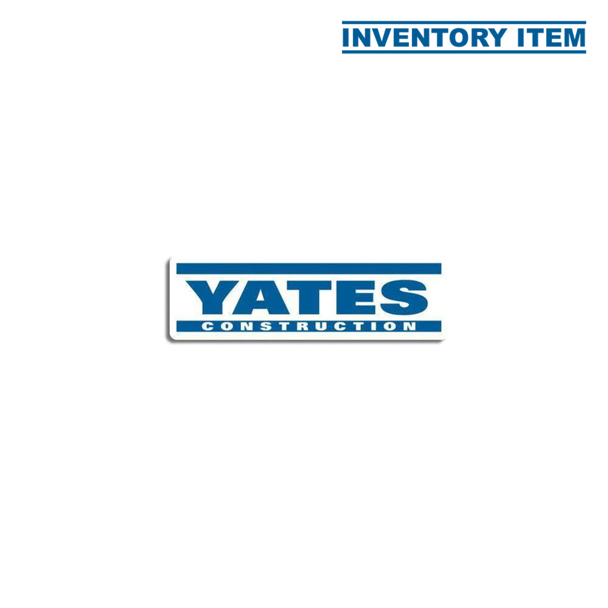 YATES Construction Stickers