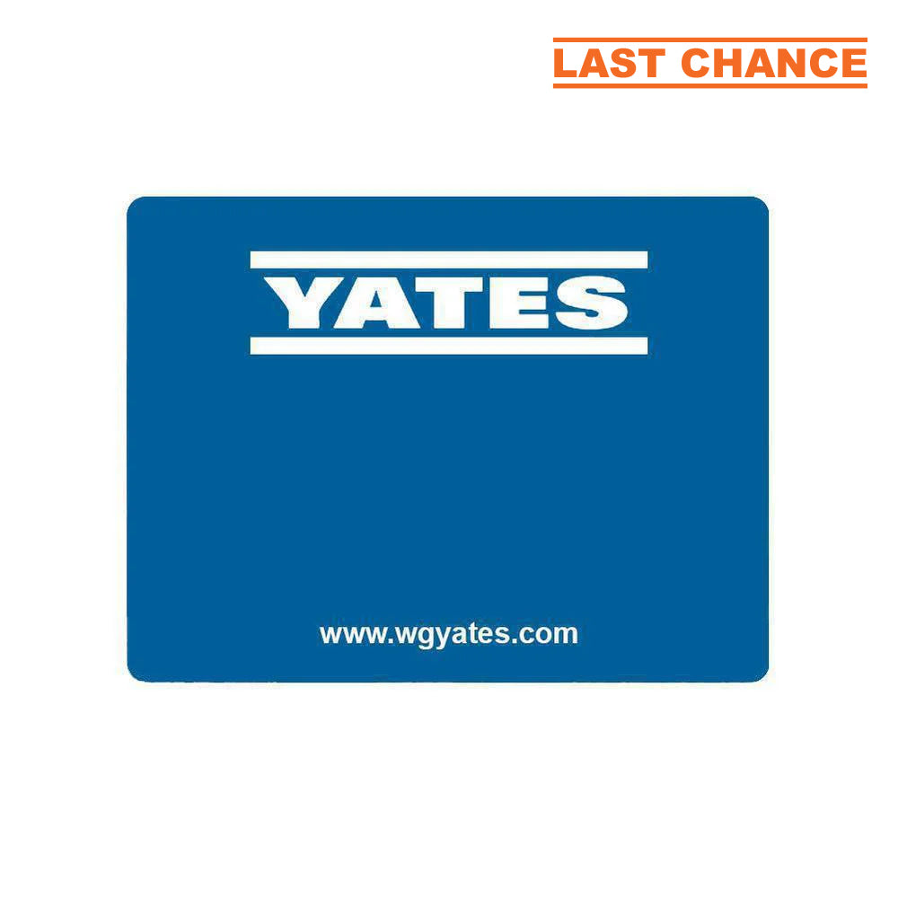 Yates 1/8" Fabric Surface Mouse Pad (6" x 8")