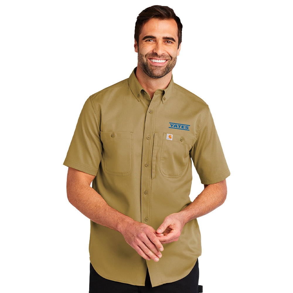 Yates Carhartt Rugged Professional Series Short Sleeve Shirt