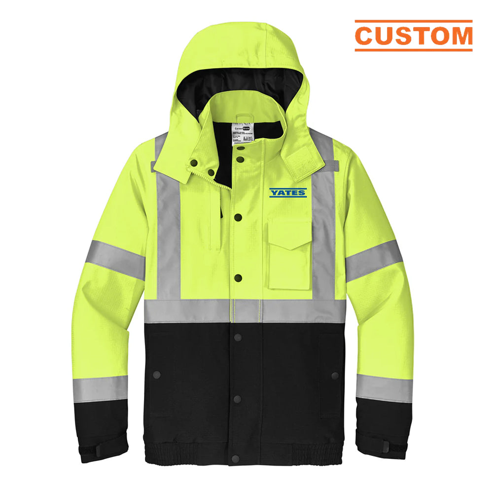 Yates CornerStone® ANSI 107 Class 3 Waterproof Insulated Ripstop Bomber Jacket
