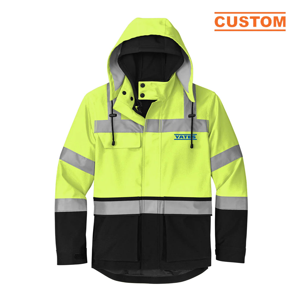 Yates CornerStone® ANSI 107 Class 3 Waterproof Ripstop 3-In-1 Parka