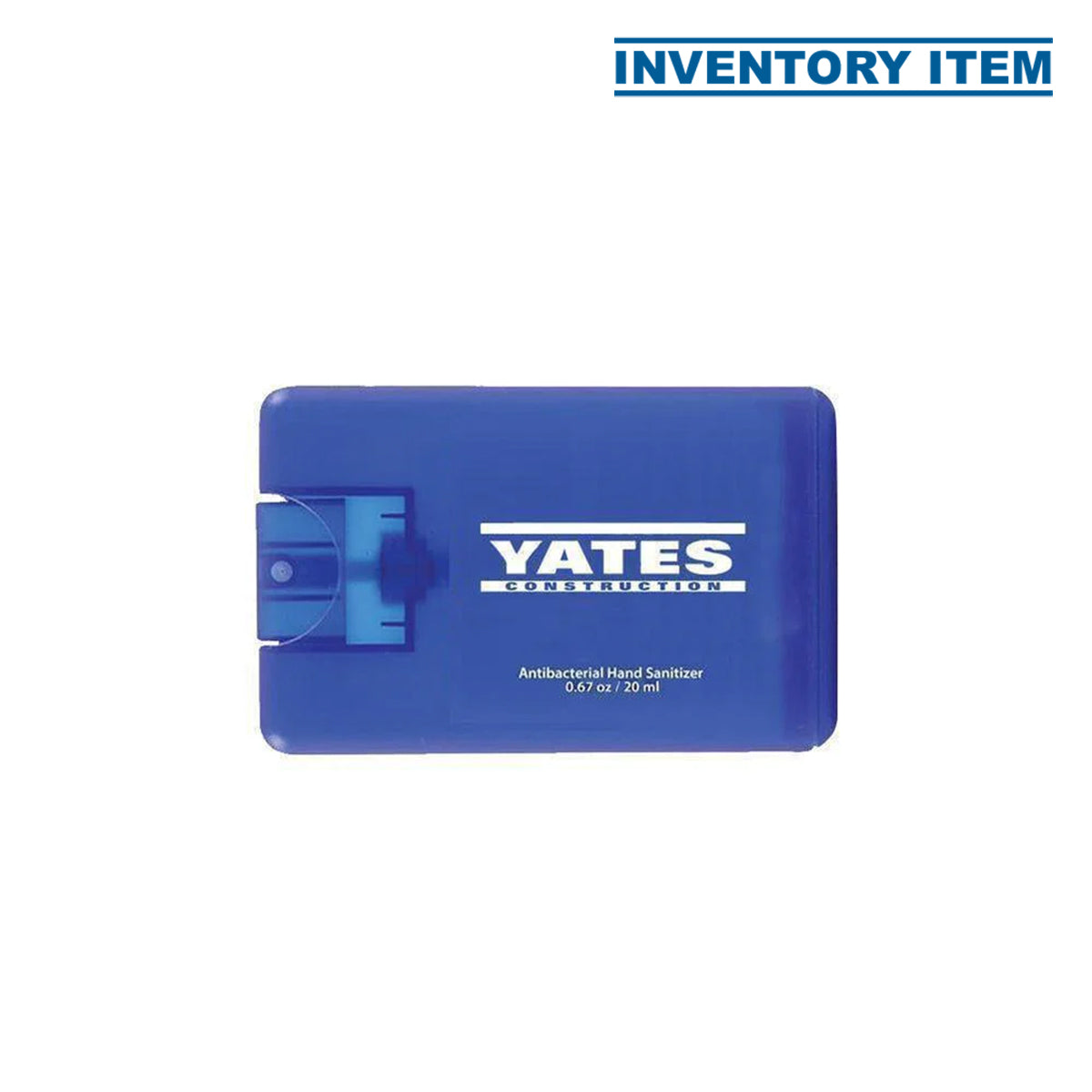 Yates Credit Card Style Antibacterial Hand Sanitizer Spray