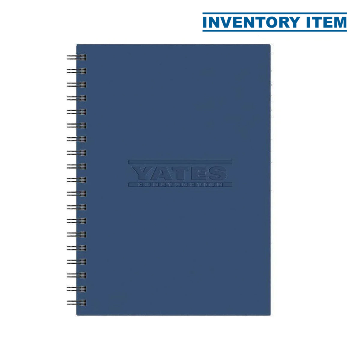 Yates Hard Cover Spiral Notebook