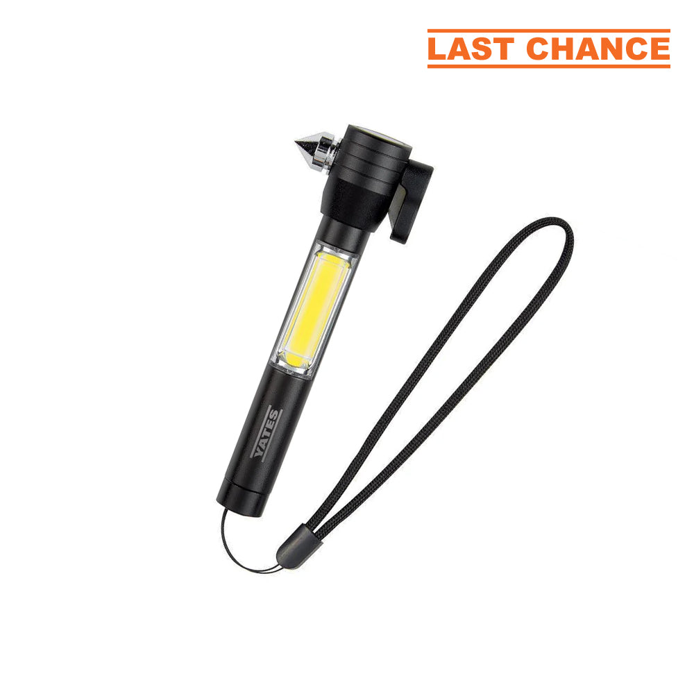 Yates Safety Tool with COB Flashlight