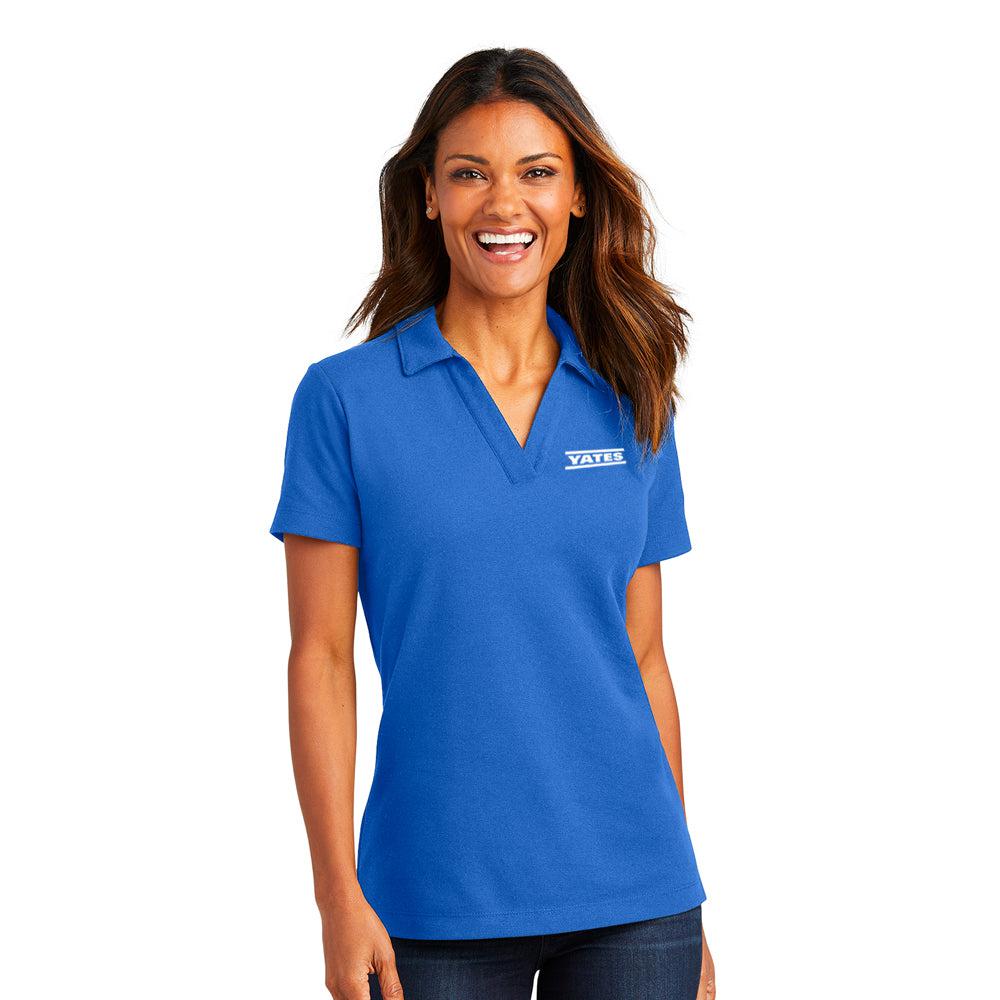 Yates Ladies C-FREE  Cotton Blend Pique Polo