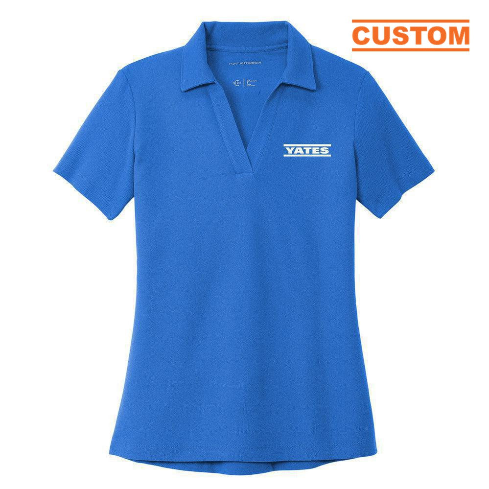 Yates Ladies C-FREE  Cotton Blend Pique Polo